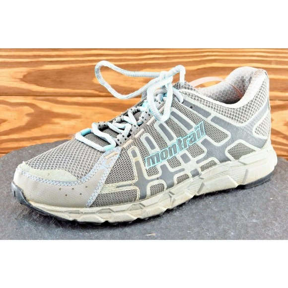 Montrail Size 7 M Gray Lace Up Hiking Fabric Women Shoe 2167‎ - Picture 1 of 9